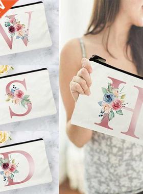 Bridesmaid Proposal Makeup Bag Cute Organizer Bag Pouchs Wed