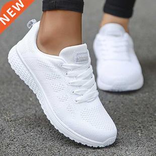 Shoes Women's Sneakers Fashion Lace-Up Casual Shoes Women Fl