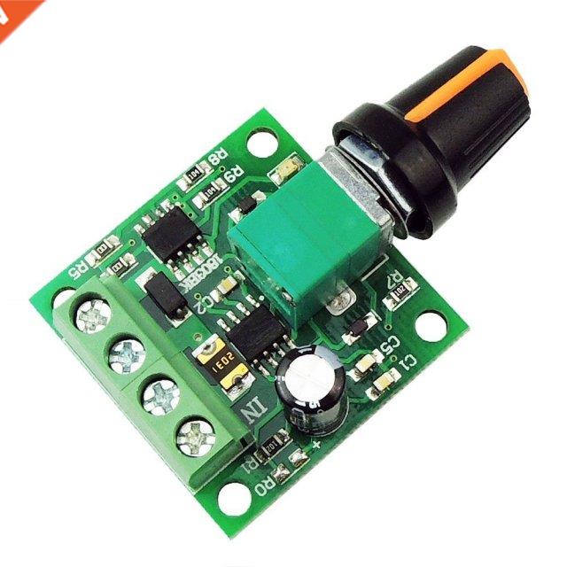 1.8v 3v 5v 6v 7.2v 12v 2A 30W DC Motor Speed Controller (PWM