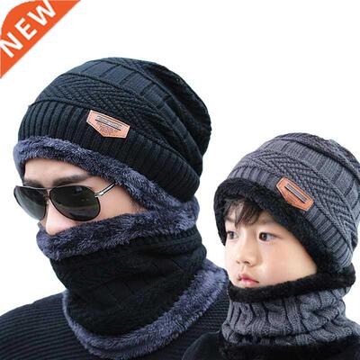 Winter Hats Men's Hat Family Matching Parents Childr