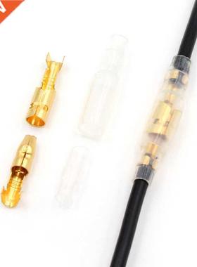 10sets 4mm Auto Bullet Terminals Crimp Connectors Terminal+I