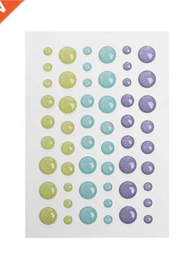 Enamel Dot Self Adhesive Embellishment for Cardmaking and Cr