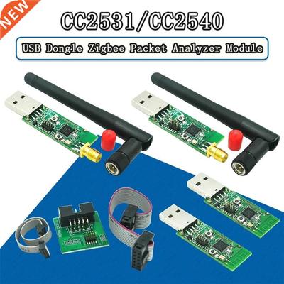 Wireless Zigbee CC2531 CC2540 Sniffer Bare Board Packet Prot