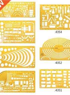 K Resin Flow Chart Symbol Drafting Template Ruler Stencil Me