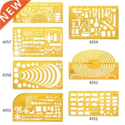 K Resin Flow Chart Symbol Drafting Template Ruler Stencil Me