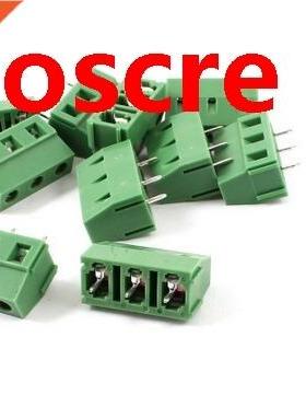 10 Pieces 3Pin 7.5mm Spacing 300V 10A PCB Mount Type Termina