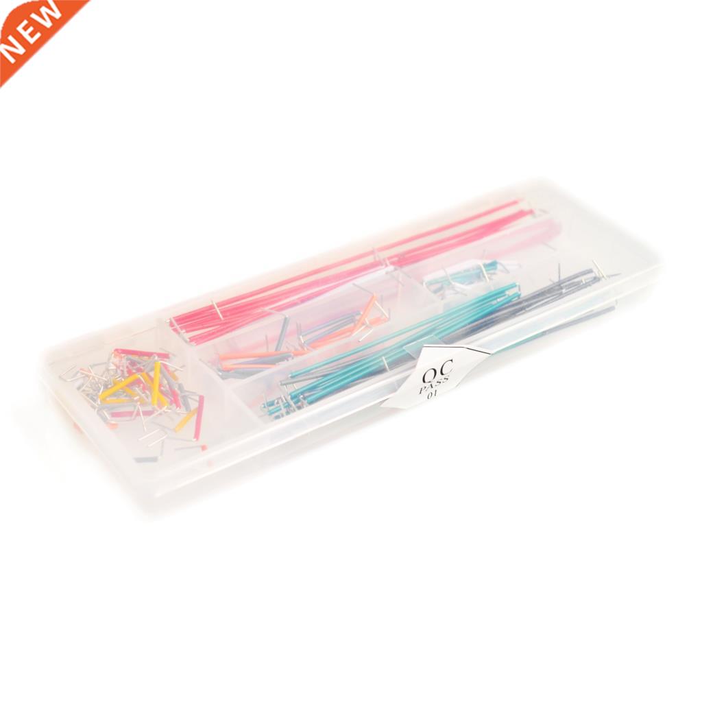 140 pcs U Shape Solderless Breadboard Jumper Cable Wire Kit