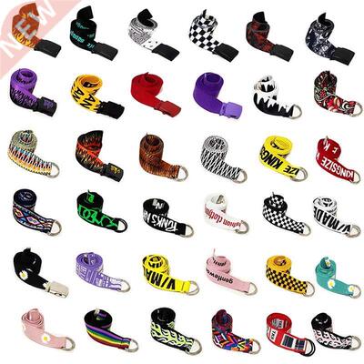 60 Styles Fashion Nylon Belt For Women Men Punk Letter Wais