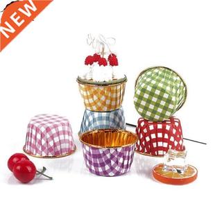 Liner Cake Tray pack Case Cup Cupcake Baking 50pcs Wrappers