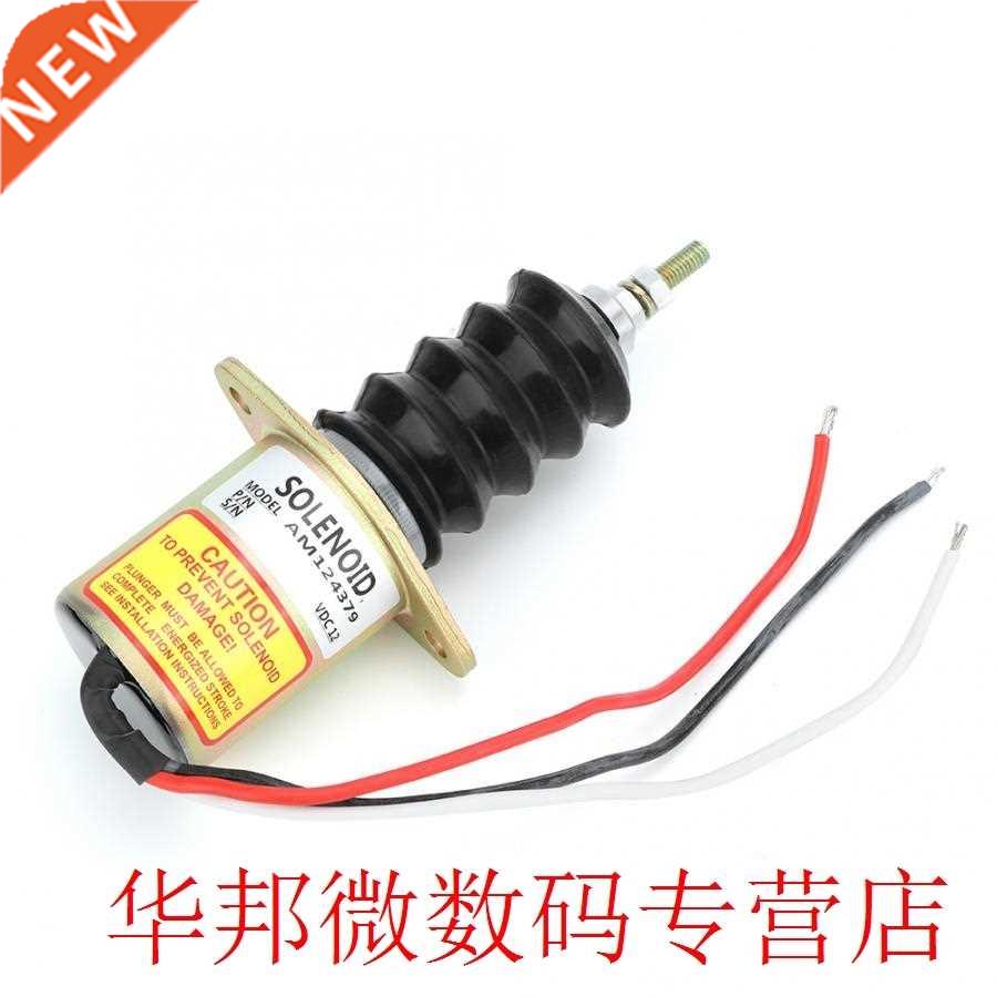 12V Steel Housing Diesel Engine Shut off Stop Solenoid Valve