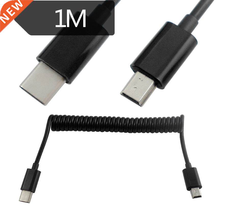 USB 3.1 C-TYPE male to 2.0 mini 5P adapter adaptor Cable 1