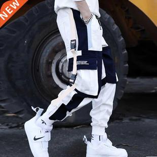 Hip Cargo Harem Pockets Men Multi Hop New Pants Setwear