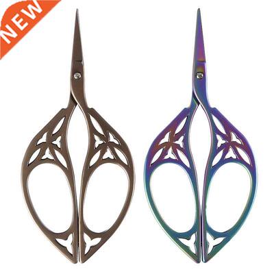 Fabric Art Cross Handicraft Vintage Scissors Sewing Embroide