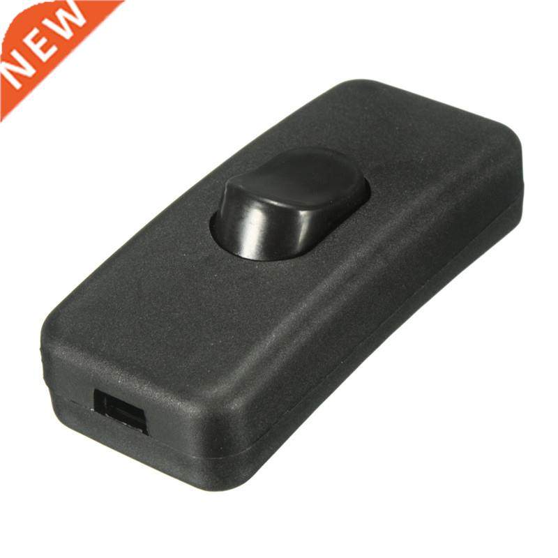 BlackUnverisal AC 250V 2Amp Inline Lighting In Line Cord Roc