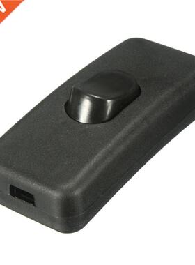 BlackUnverisal AC 250V 2Amp Inline Lighting In Line Cord Roc