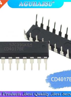 10PCS CD4017BE DIP16 CD4017 DIP CD4017B new Decimal count/di