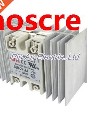 AC-AC Single Phase solid state relay SSR 25A 24-380V 80-280V