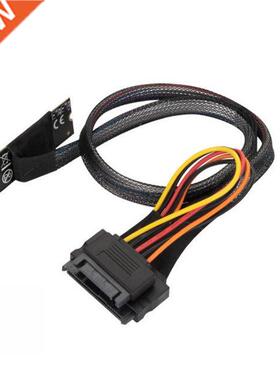 M.2 M-key to U.2 SFF-8639 apter Cable With SATA 15-Pin Pow