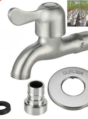 Bathroom Faucet Basin Mixer Sink Tap Stainless Steel Single