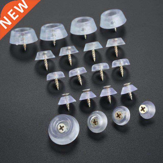 10pcs Transparent Rubber Feet Caps for Chair Legs Non-slip F