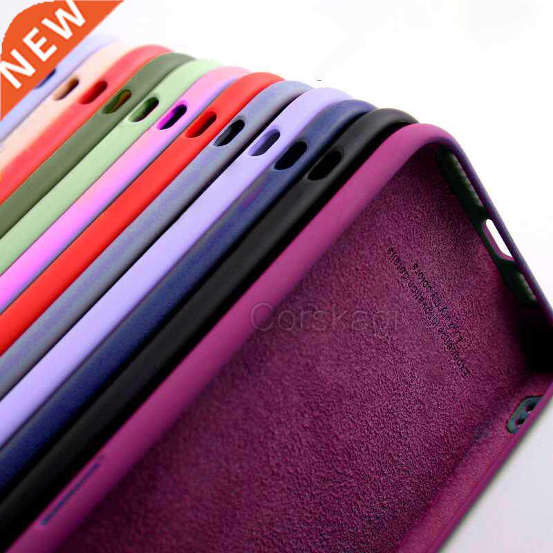 Original Soft Liquid Silicone Case Cover For XIAOMI REDMI 9T