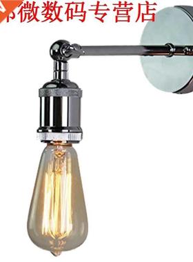 Industriële Hoofd Glas Shade Wandkandelaar Edison Retro
