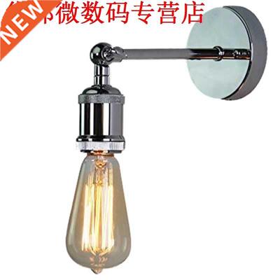 Industriële Hoofd Glas Shade Wandkandelaar Edison Retro