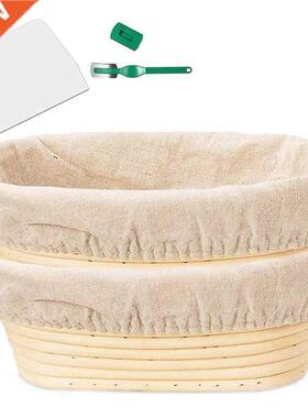 Banneton Proofing Basket Set - Artisan Sourdough Bread Baker