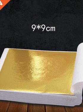 100 sheets Taiwan shiny gold leaf for gilding funiture, line