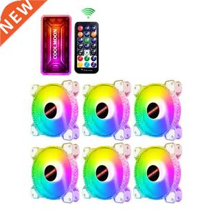 Fan Adjust RGB Comoon Diamond Coing 120m Computer