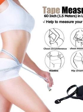 150cm Mn Tape Meter Tape Talor Ruler Keychan Measurng T