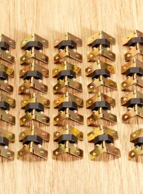 40 Pcs Gold Cabinet Hinges Furniture Fittings Small Wooden G