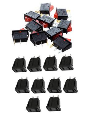 10 Pcs 3 Pin SPST On/Off Rocker Switch AC 250V/10A 125V/15A