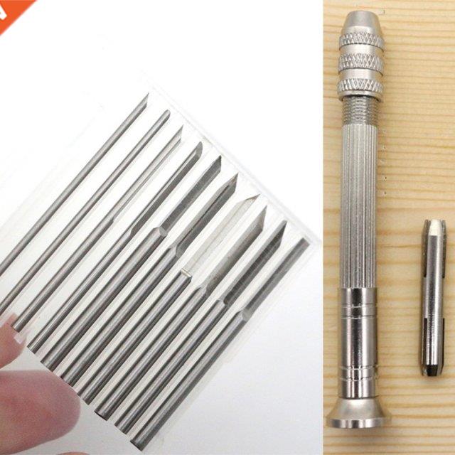 Olive Nuclear Carving Blade Head Set Round Flat Triangular