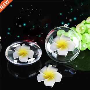 Flat Ball Candy Plastic Christ Wedding Clear Decor 5pcs Home
