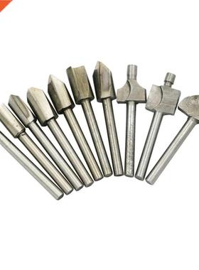 10 pièces jeu de forets 1/8 pouce Mini queue HSS haut