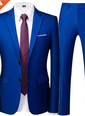 2022 Spring Autumn Fashion New Men's Business Casual Solid C