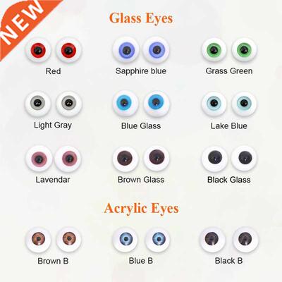 Doll BJD Eyes Craft Glass Acrylic Safety Animal Toy EyeBall