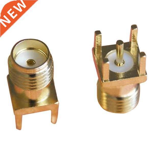 10x SMA Female Jack Solder PCB Mount RF Connector Gold