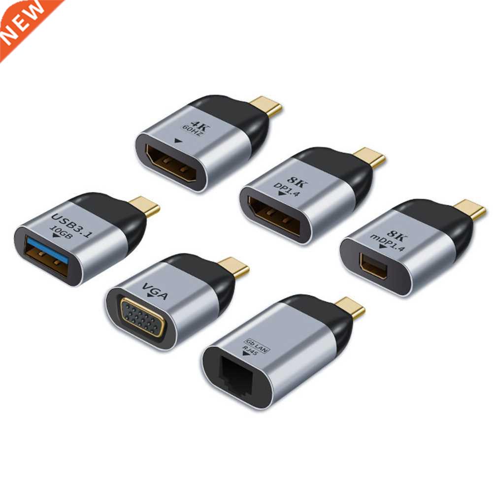 Mobile Phone Laptop Adapter 8K/4K 60Hz USB Type-C HDMI-compa