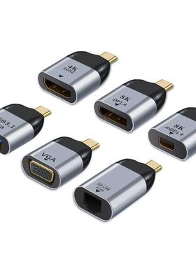 Mobile Phone Laptop Adapter 8K/4K 60Hz USB Type-C HDMI-compa