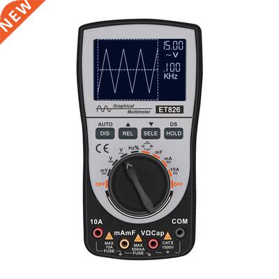 2in1 LCD Digital Oscilloscope Multimeter Current Voltage Fre