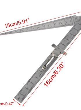Welding Taper Feeler Bore Gauge Gage Stainless Steel Depth R