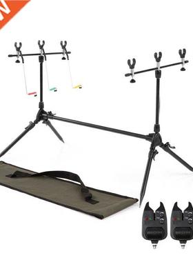 Lixada Adjustable Retractable Carp Fishing Rod Pod Stand Hol