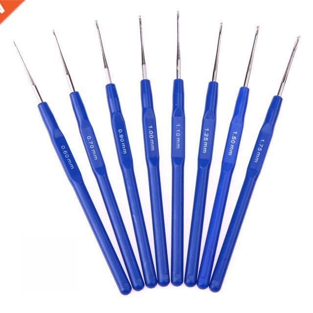 8pcs/lot Small Crochet Hooks Stitches Knitting Needles Handi