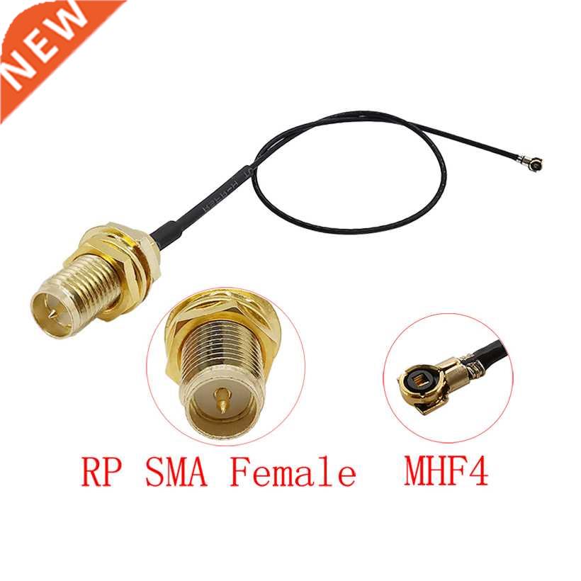 1Pcs RP SMA Female (Male Pin) Jack to MHF4 IPX IPEX U.FL 0.8