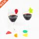 Glass Charm Suction 6pcs Decorative Wine Fruit Gla Cute