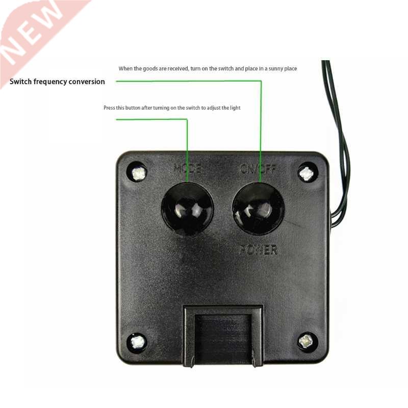 5ED Solar Powered Bee String Lights 0 LED Cute Honeybee Li