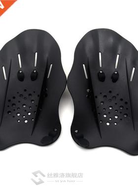 Swimming Paddles Training Adjustable Hand Webbed Gloves Pad