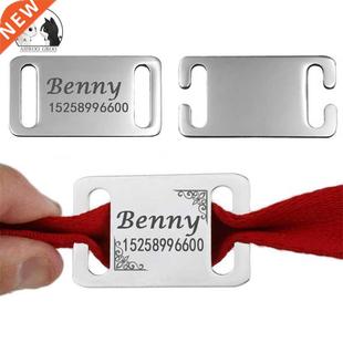 Slide Stain Pet Stainless Engraved Collar Tag Dog Name